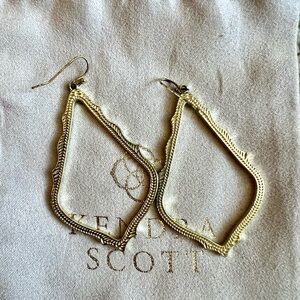 Kendra Scott Gold Geometric Earrings